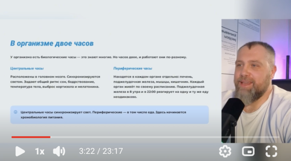 4. Когда вы едите. Хронобиология питания
